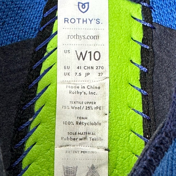 Rothy’s Women’s Merino Tassel Slip-On Loafer Flats Size 10 - Picture 6 of 13